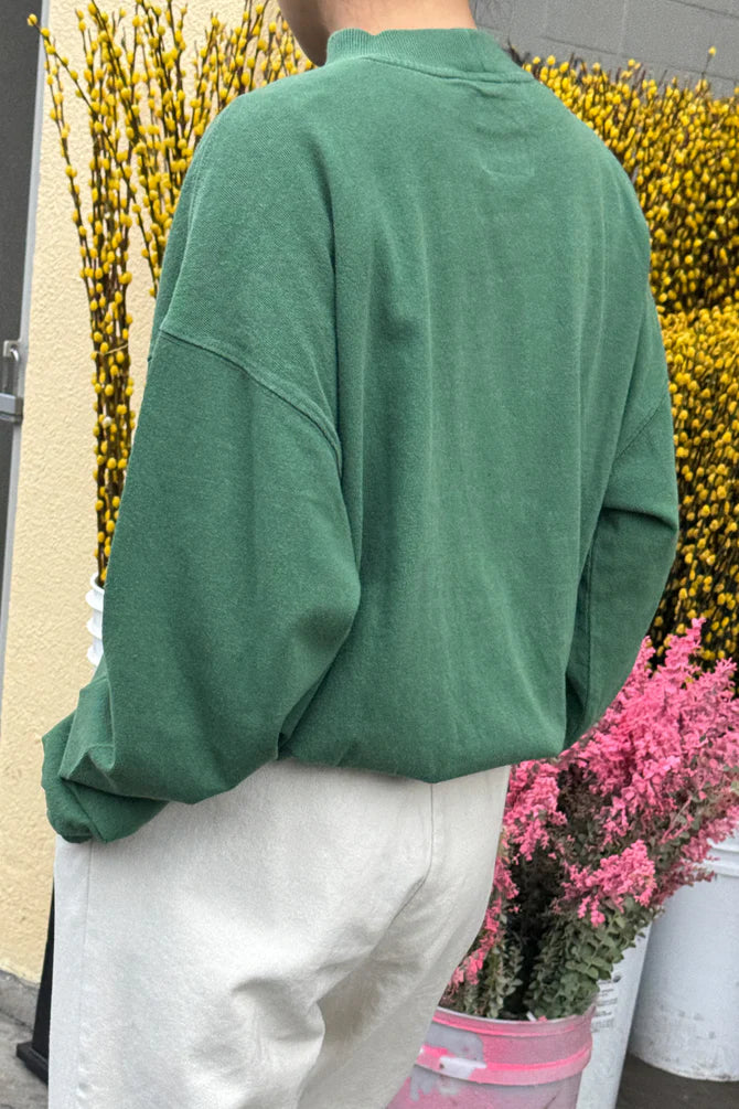 LE BON SHOPPE Daisy Long Sleeve Top - Basil