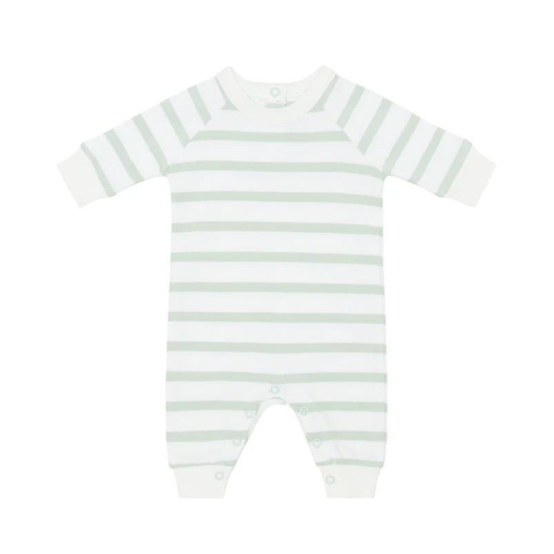 BOB & BLOSSOM All-In-One Powder Blue & White Breton Stripe
