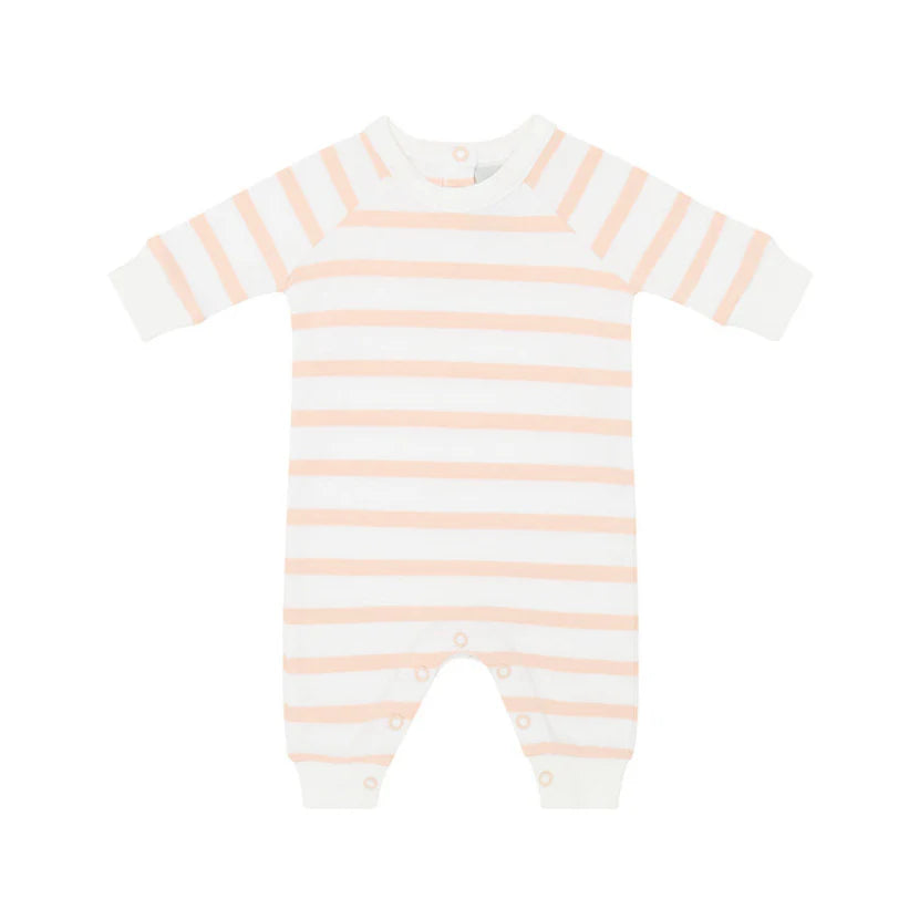BOB & BLOSSOM All-In-One Powder Pink & White Breton Stripe