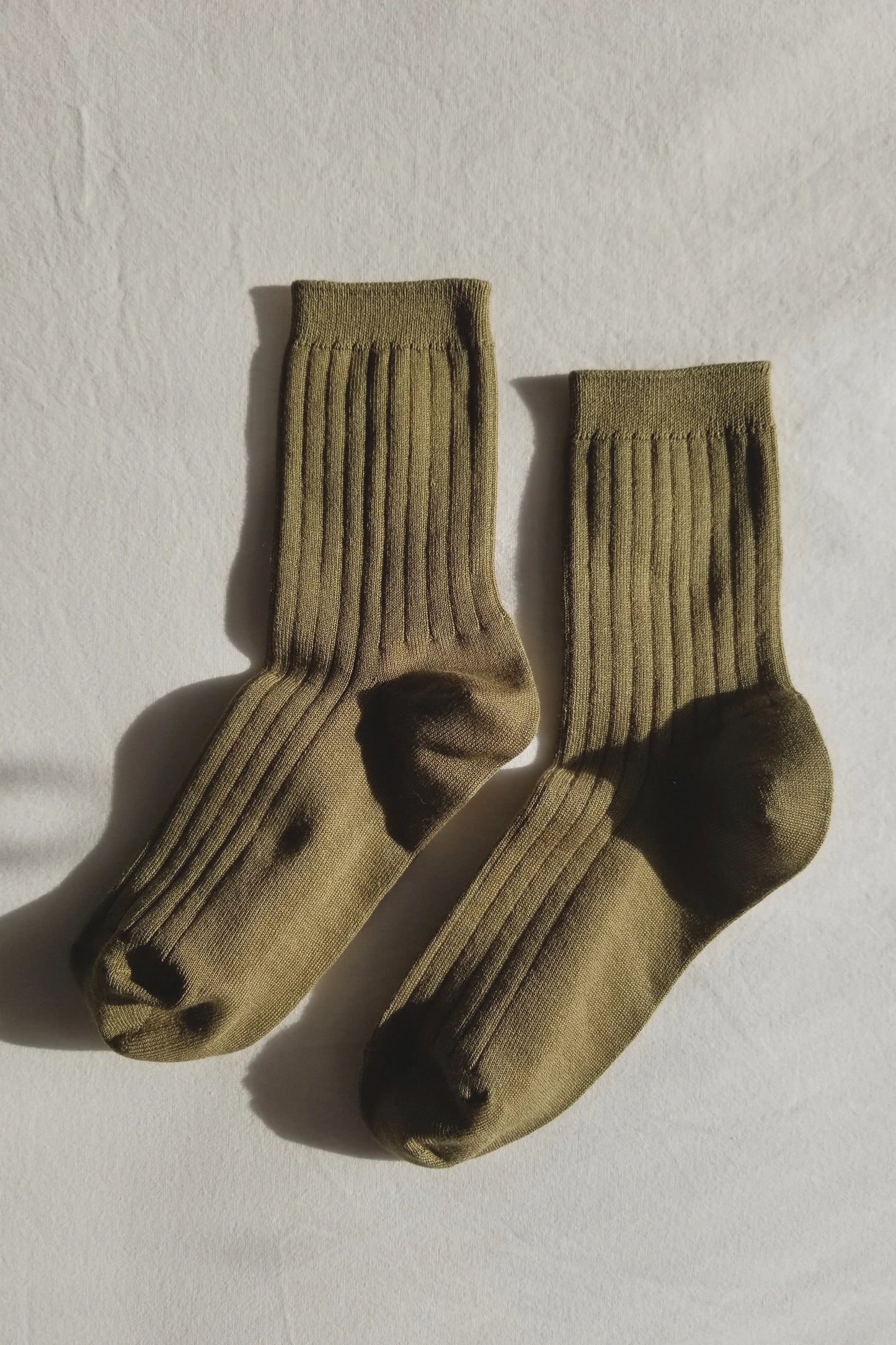 Le Bon Shoppe Her Socks - Olive