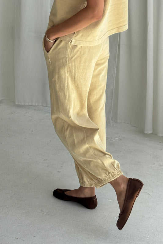 LE BON SHOPPE Ballon Pants - Butter Yellow