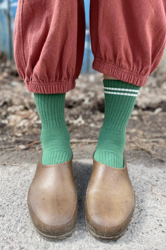 Le Bon Shoppe Boyfriend Socks - Moss