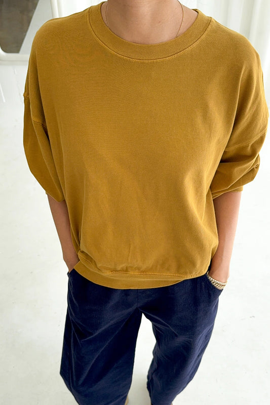 LE BON SHOPPE Cali Jersey Sweatshirt - Butterscotch
