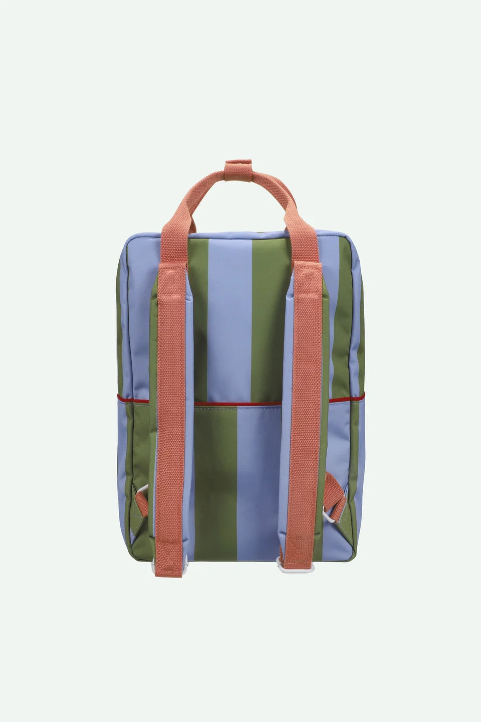 STICKY LEMON Backpack - Large - Stripes -  tickling grass + cloud blue