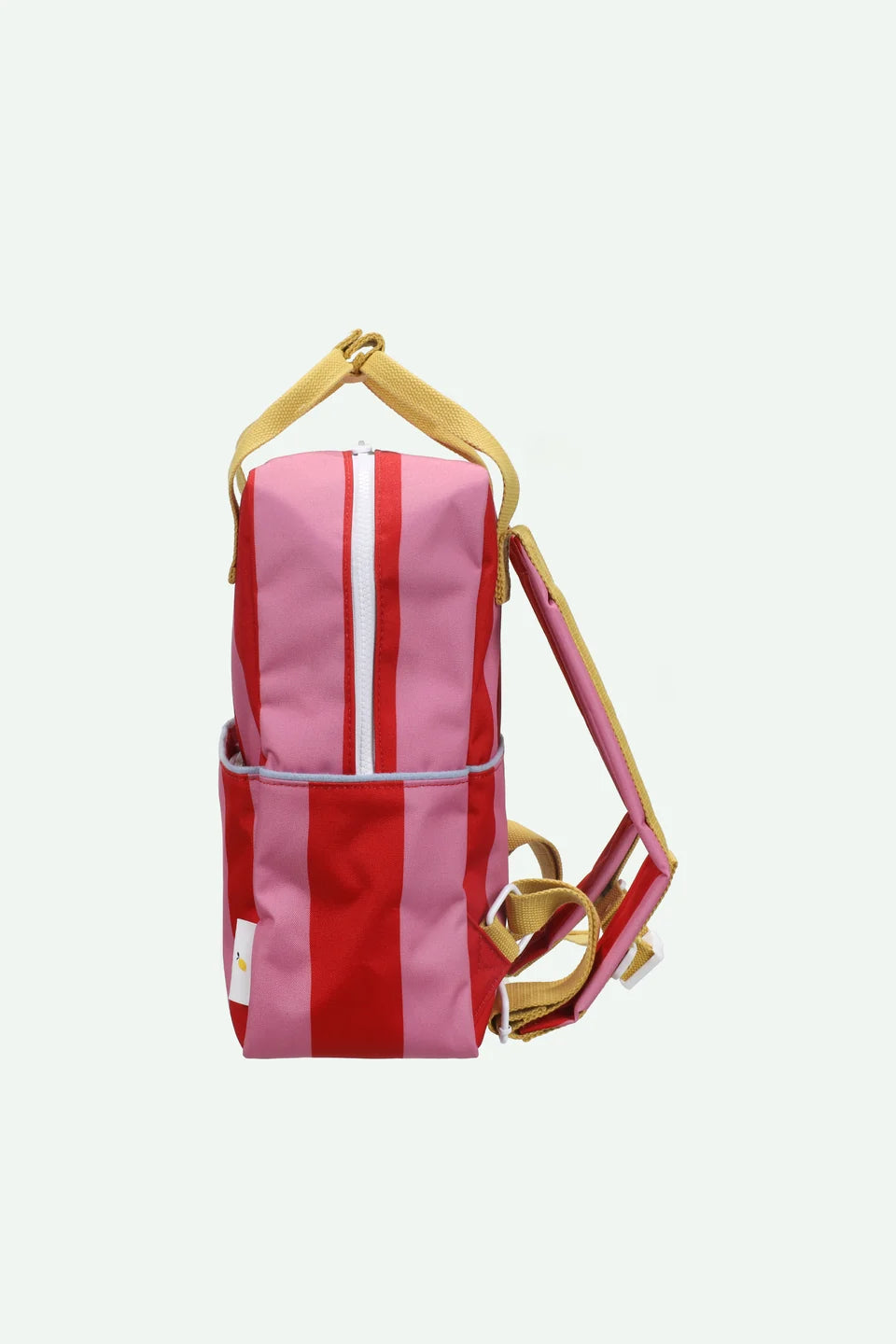 STICKY LEMON Backpack - Medium - red apple + rosebay pink