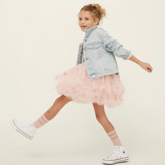 BOB & BLOSSOM Tutu Skirt - Pink Hearts