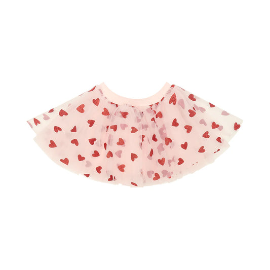 BOB & BLOSSOM Tutu Skirt - Red Hearts