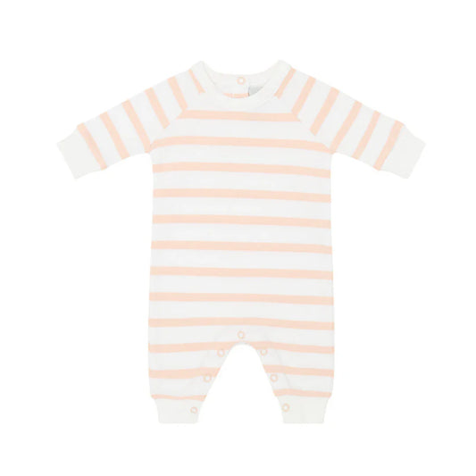 BOB & BLOSSOM All-In-One Powder Pink & White Breton Stripe