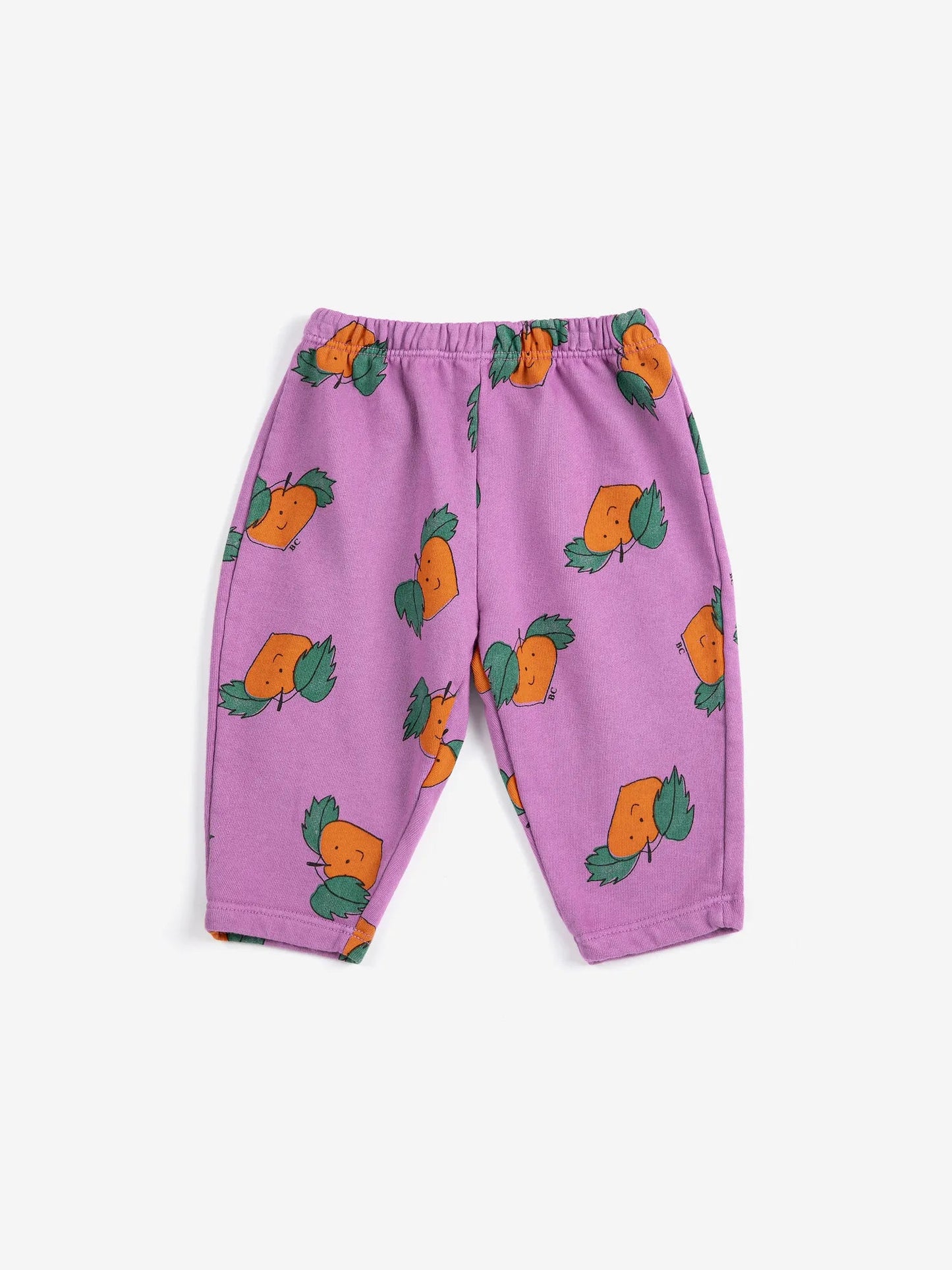 BOBO CHOSES Baby Curious Tangerine All Over Jogging Pants