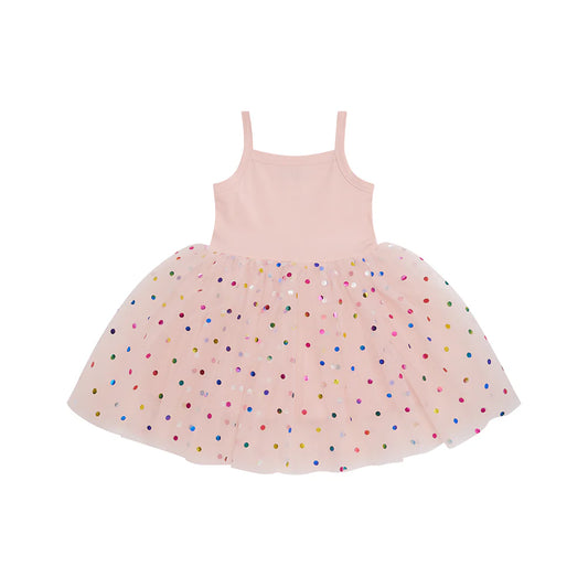 BOB & BLOSSOM Tutu Dress - Pink Spot Dress