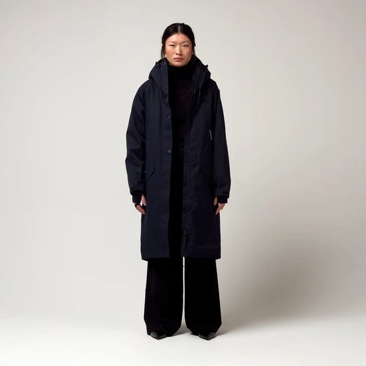 Gofranck Waterproof Parka - Cold Winter - Sky Captain Blue