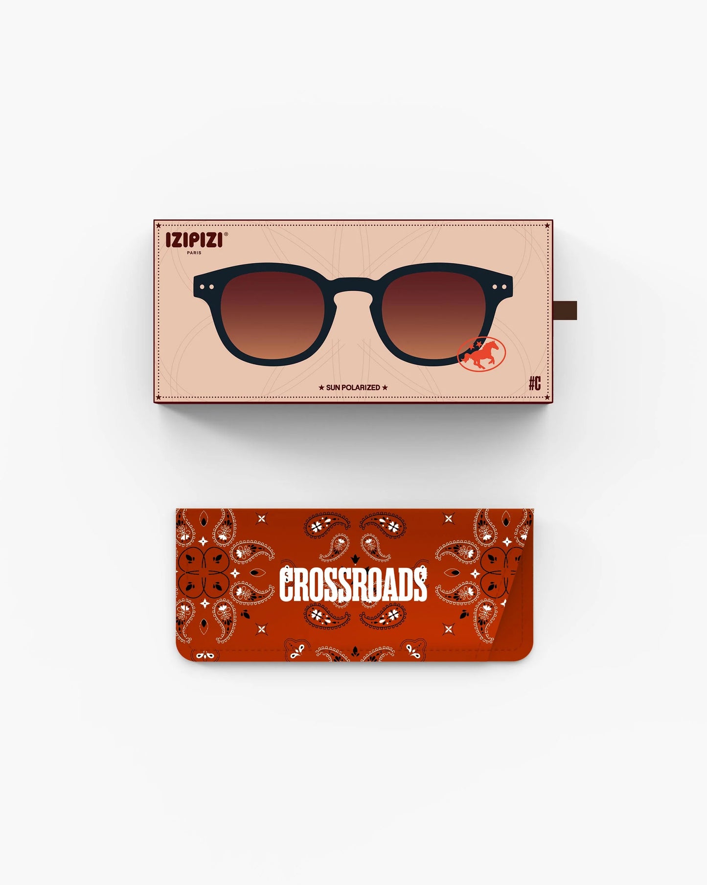 Izipizi Sunglasses - C - Black Road Polarised