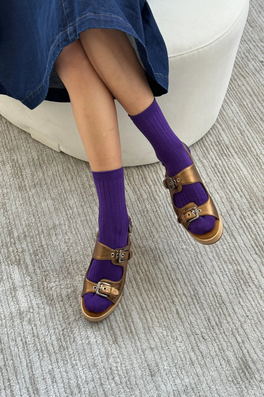 Le Bon Shoppe Her Socks - Purple