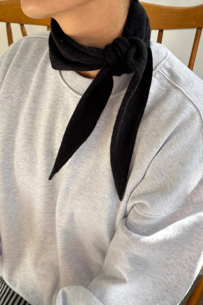 Le Bon Shoppe Cashmere Bandana - Black