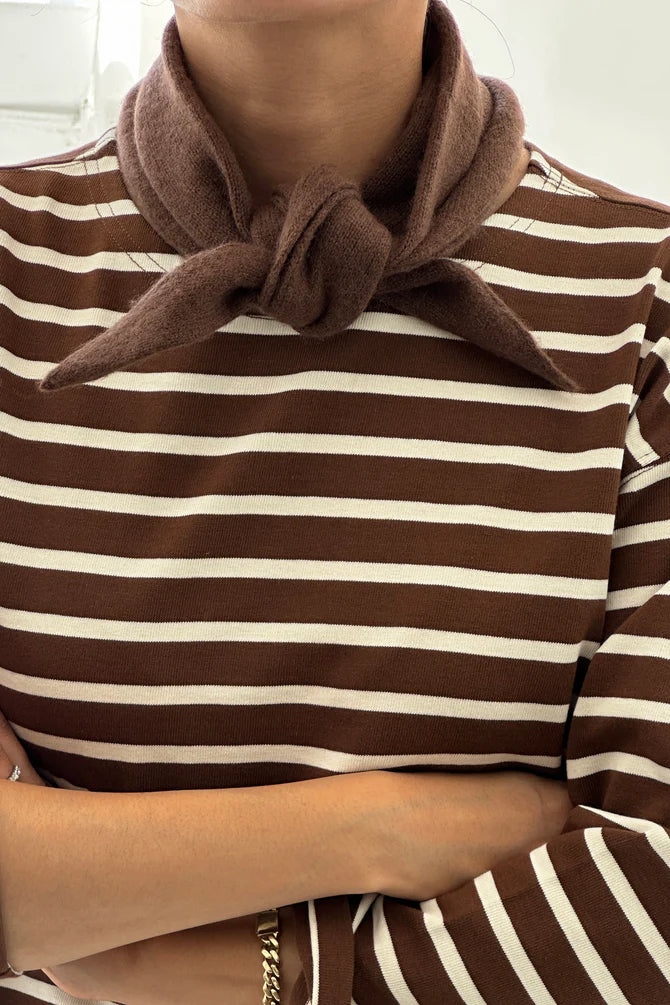 Le Bon Shoppe Cashmere Bandana - Mocha
