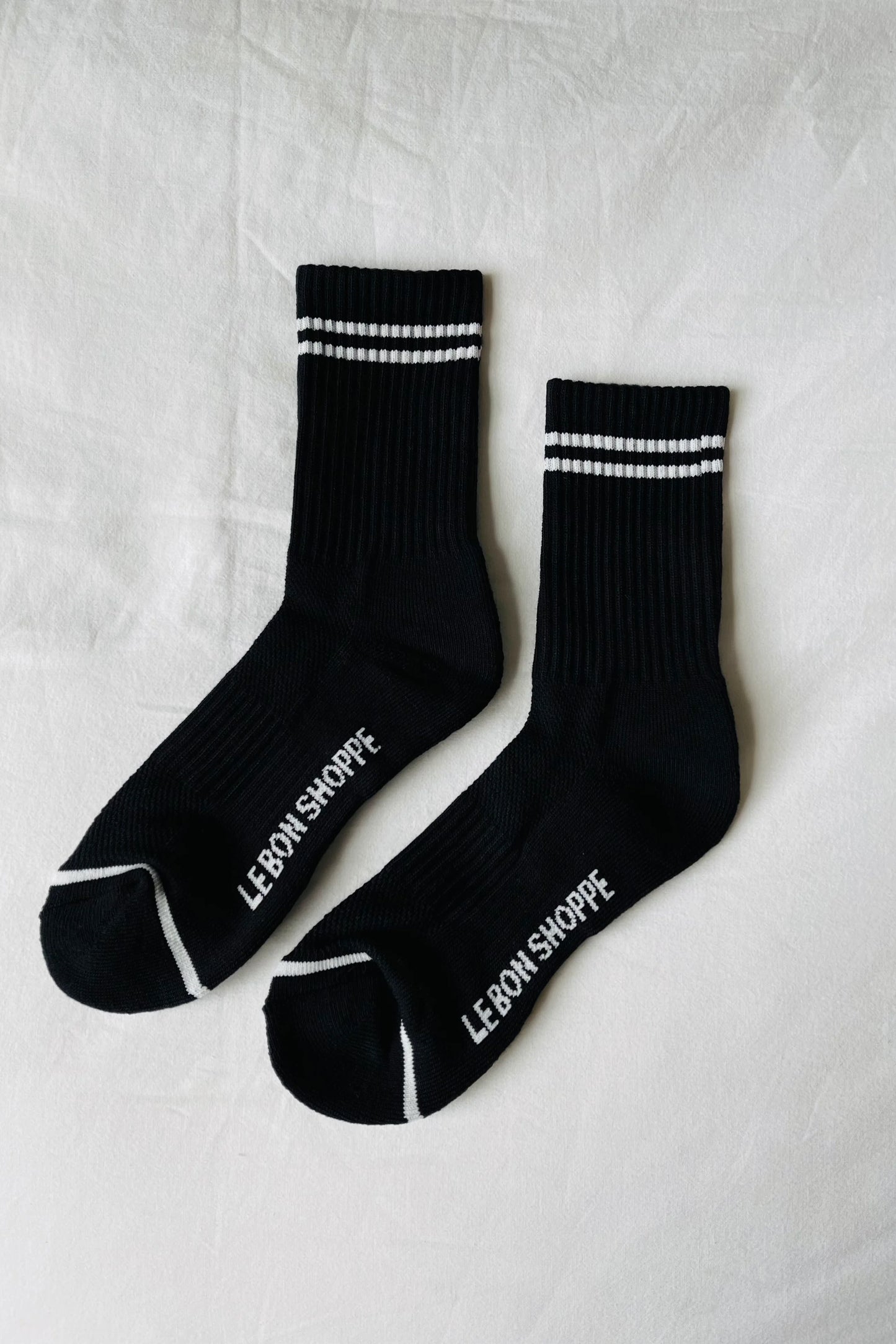 Le Bon Shoppe Boyfriend Socks - Black