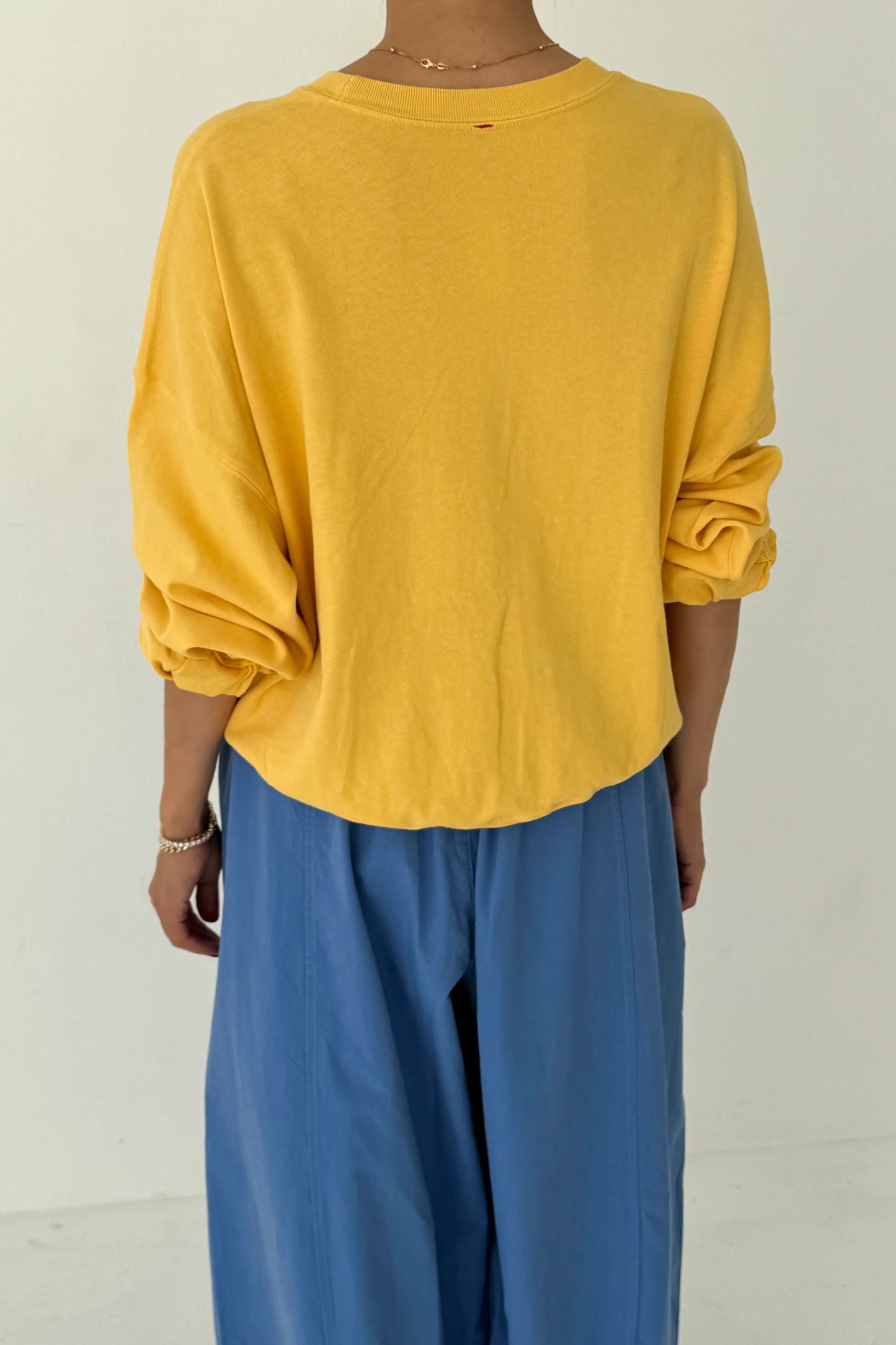 LE BON SHOPPE Cali Jersey Sweatshirt - Egg Yolk