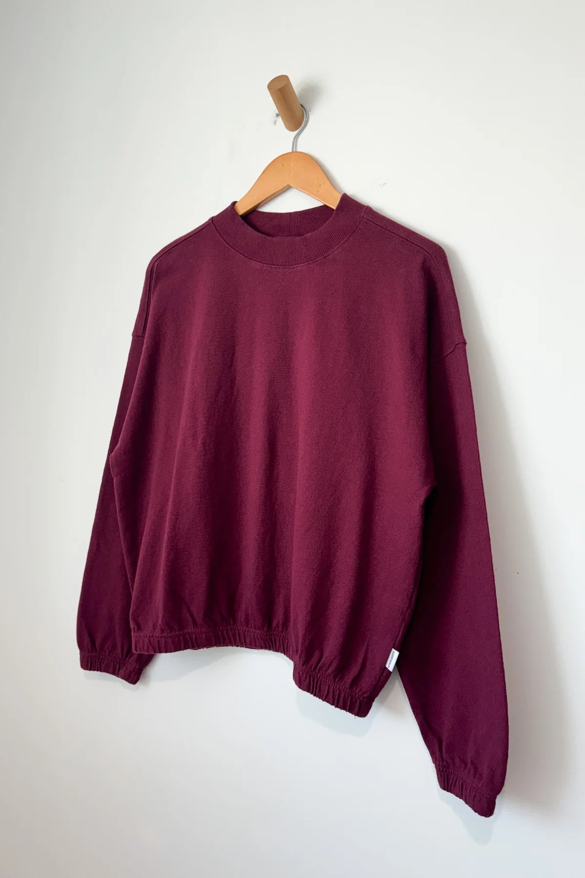 LE BON SHOPPE Daisy Long Sleeve Top - Cabernet