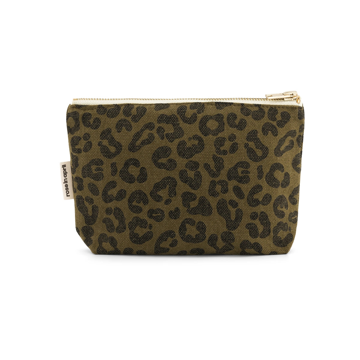 ROSE IN APRIL Small Bag - Olive Leopard