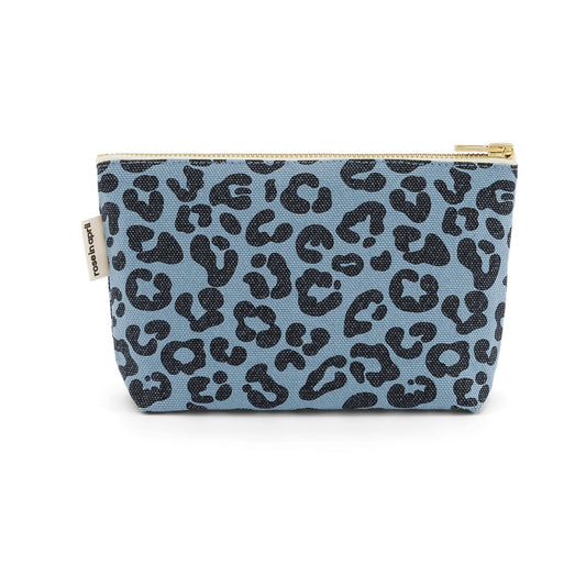 ROSE IN APRIL Small Bag - Grey Blue Leopard