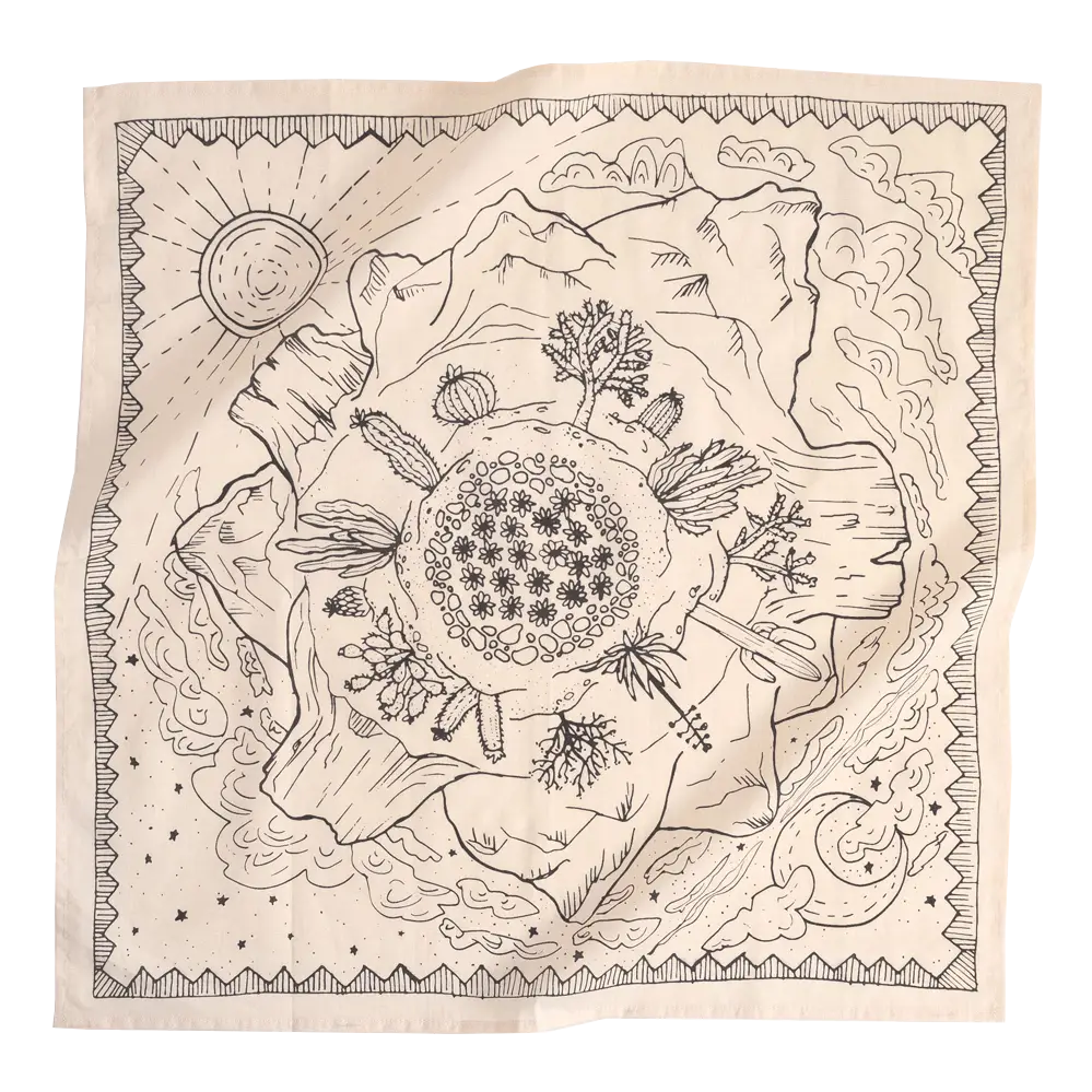 Handker Bandana - No. 068 Desert Bandana