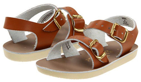 Salt-Water sandals - Kids Surfers style in Tan